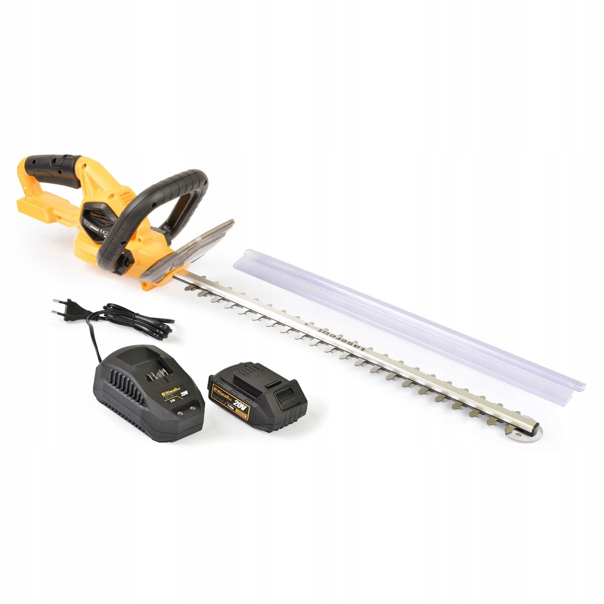Cordless electric shears Riwall RAHT 5220 SET 51 cm 20 V Brand Riwall