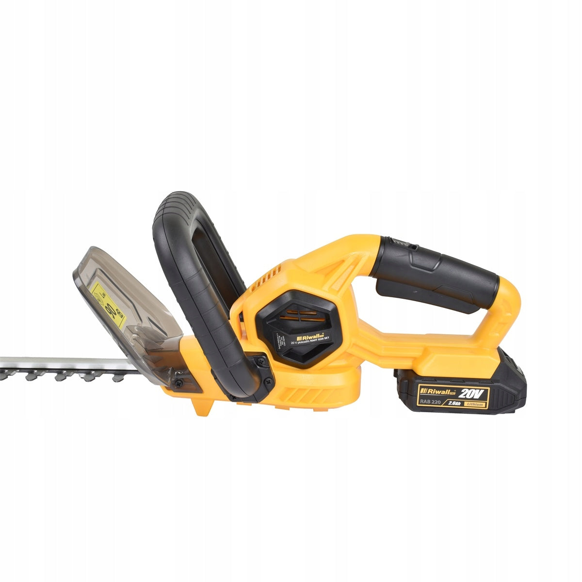 Cordless electric shears Riwall RAHT 5220 SET 51 cm 20 V Maximum cut branch thickness 15 mm