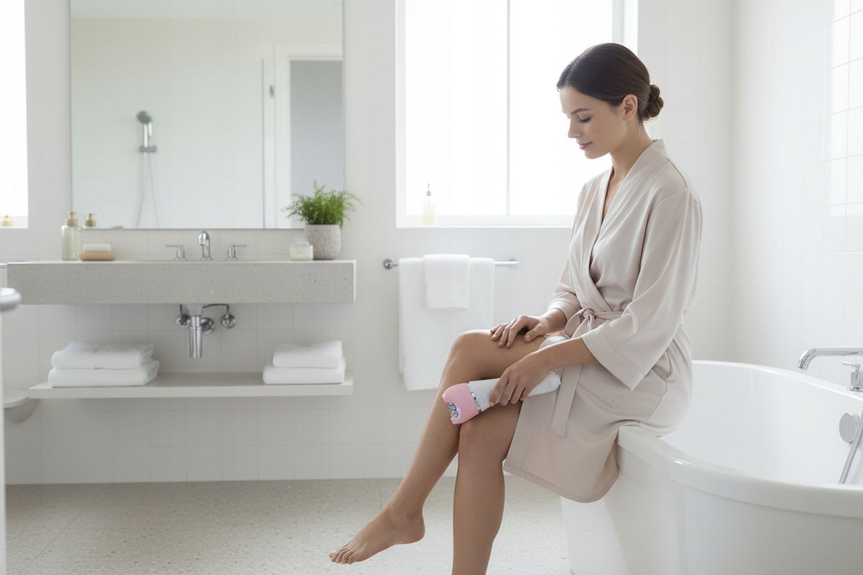 Cordless epilator BEAUTYME LE750 Wet and dry LED backlight Brand BeautyMe