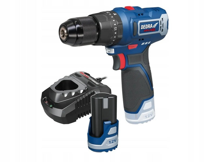 Cordless hammer drill 12V DEDRA MAUS DED7331: