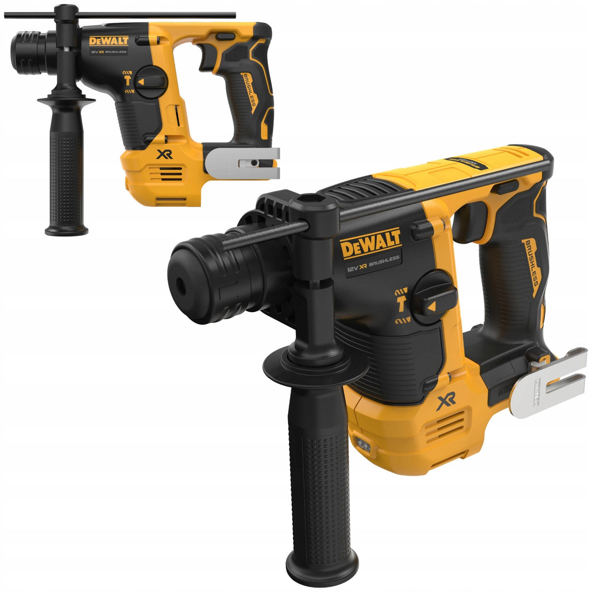 Cordless hammer drill SDS-Plus 14mm 12V body DEWALT DCH072N