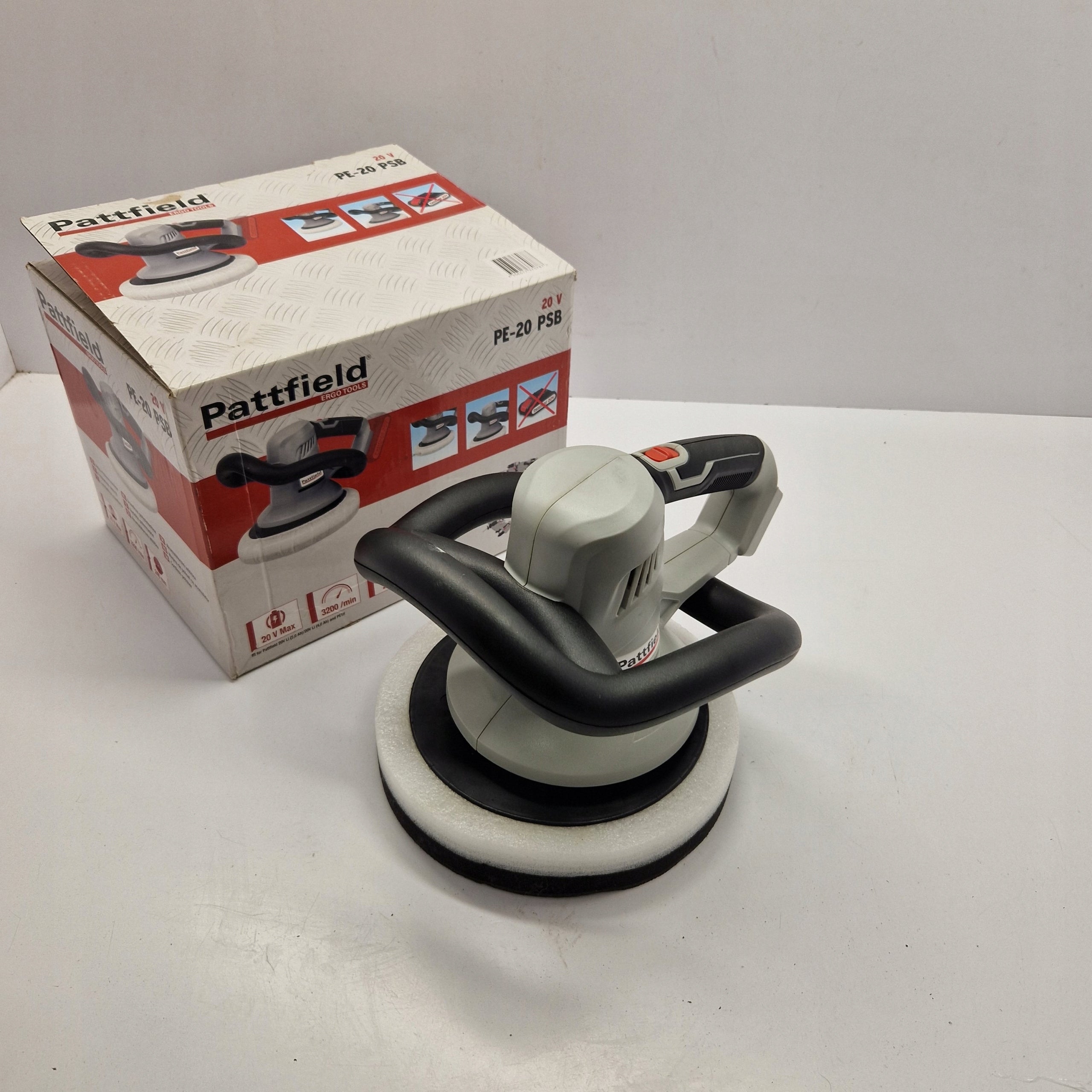 Cordless polisher Pattfield PE-20 PSB 20V /15 1214P Manufacturer code 6801243