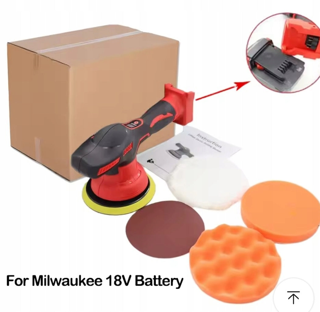 Cordless polisher compatible with Milwaukee 18-Volt batteries EAN (GTIN) 5907972901043