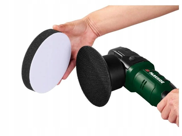 Cordless polisher with adjustable PARKSIDE PPMA 20-Li C4 150 mm case pad Power supply rechargeable battery