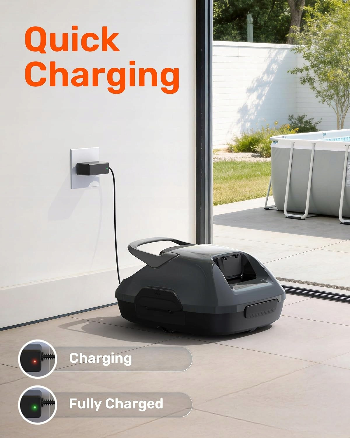 Cordless pool vacuum cleaner – automatic Gosvor Robotic PRX1S Packaging status original