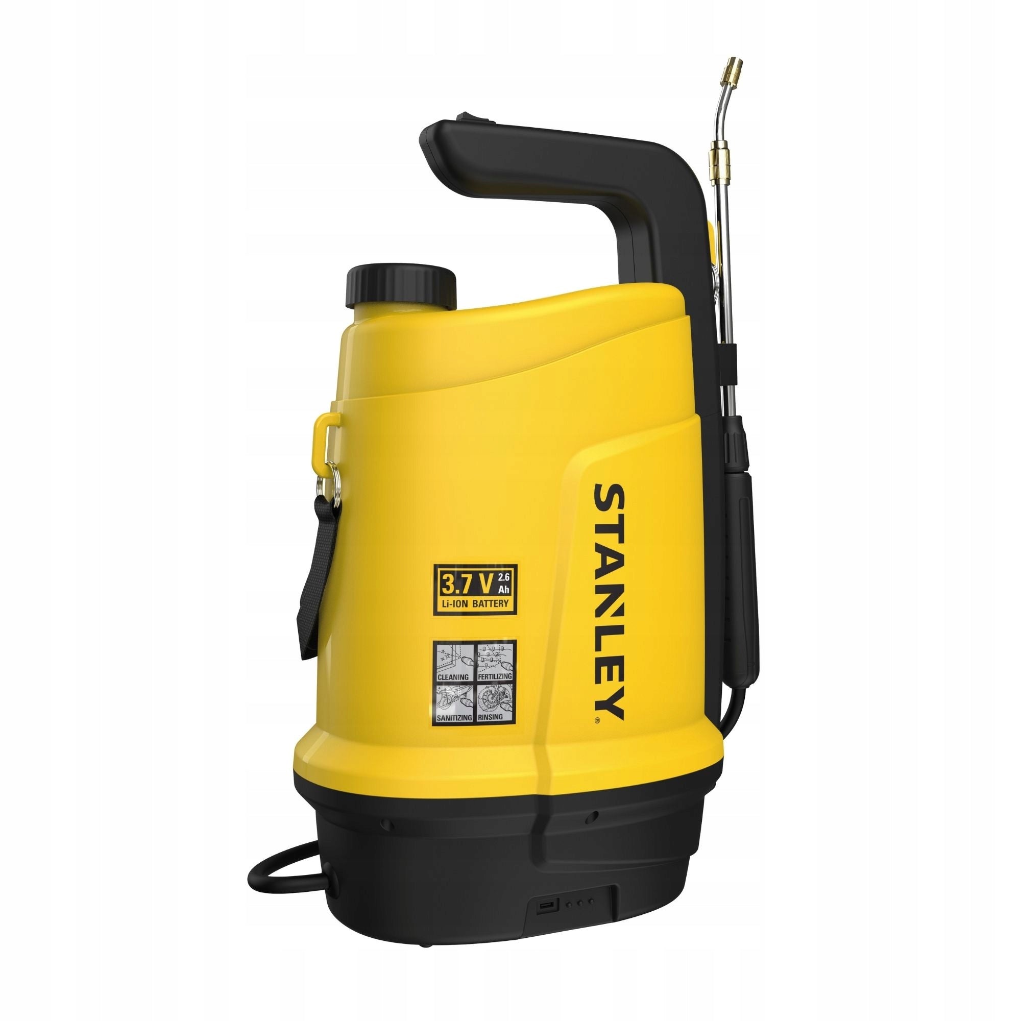 Cordless pressure sprayer with telescopic nozzle Stanley 5 l