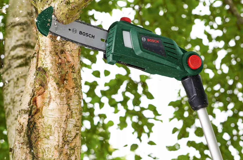 Cordless saw BOSCH UniversalChainPole 18 Batteries included no