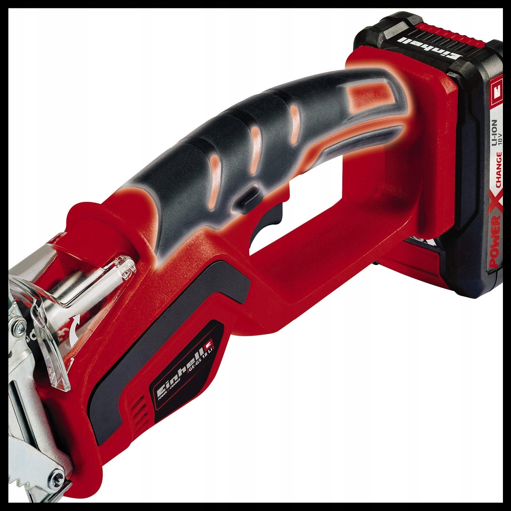 Cordless saw Einhell GE-GS 18 Li 3408220 Product weight with unit packaging 1.68 kg