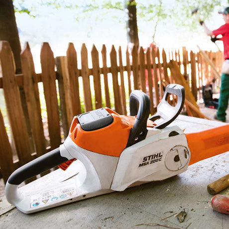 Cordless saw Stihl MSA 200 C-B Body 30cm battery operated light handy Product weight with unit packaging 3 kg