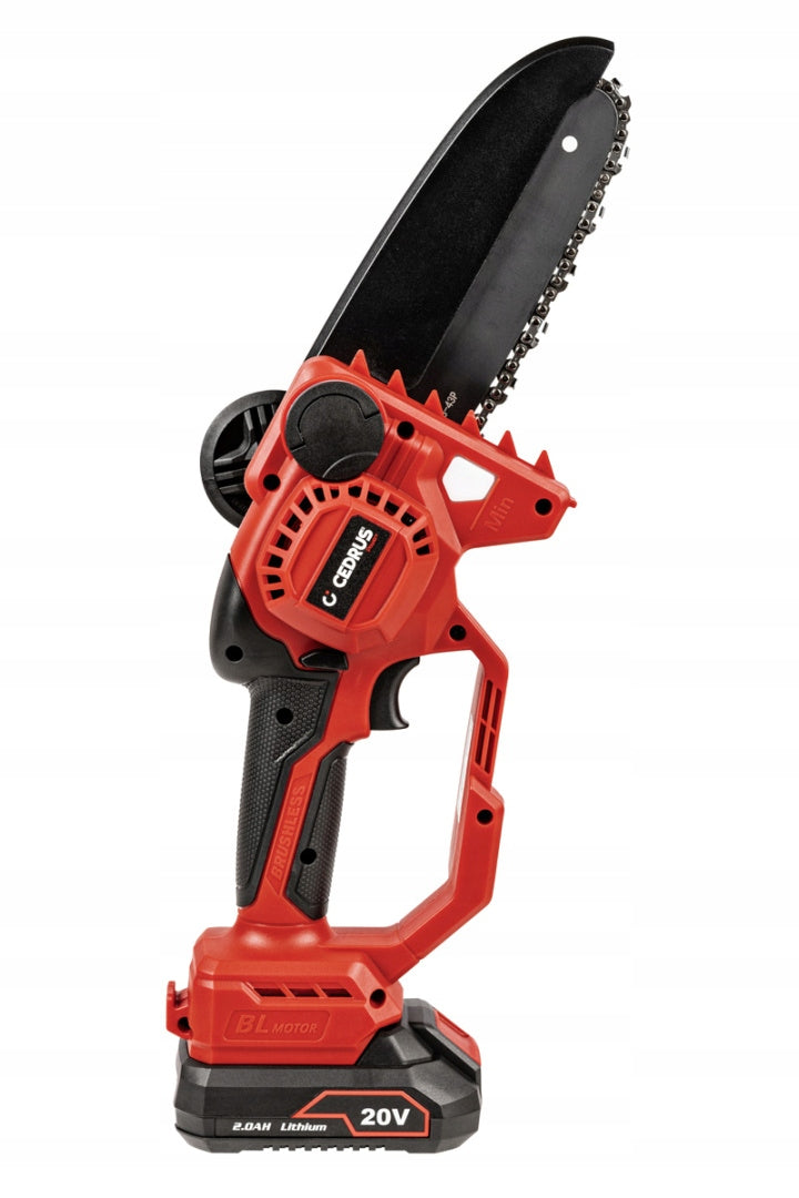 Cordless saw with battery and charger Cedrus AUTOMATIC LUBRICATION Product weight with unit packaging 2.5 kg
