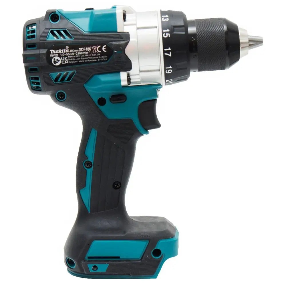 Cordless screwdriver Makita for batteries 18V DDF486RTJ 5Ah 130Nm Manufacturer code DDF486RTJ