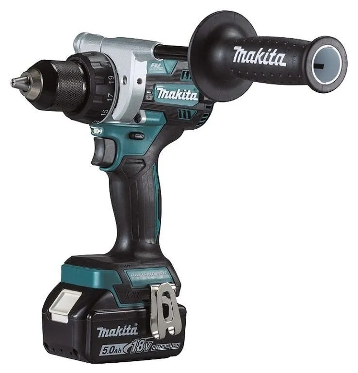 Cordless screwdriver Makita for batteries 18V DDF486RTJ 5Ah 130Nm Packaging status original