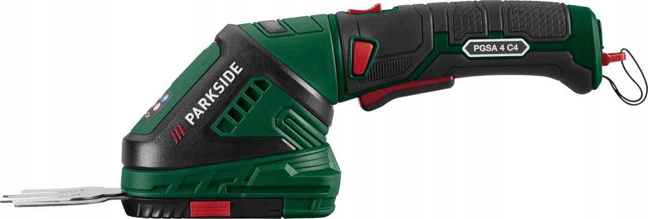 Cordless shears for grass and shrubs PARKSIDE PGSA 4 2w1 2Ah USB-C Manufacturer code 4052916 912621