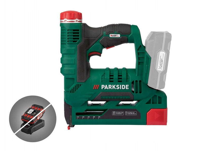 Cordless stapler 20V / PAT 20-Li A1 / PARKSIDE / Manufacturer code PAT 20-Li A1