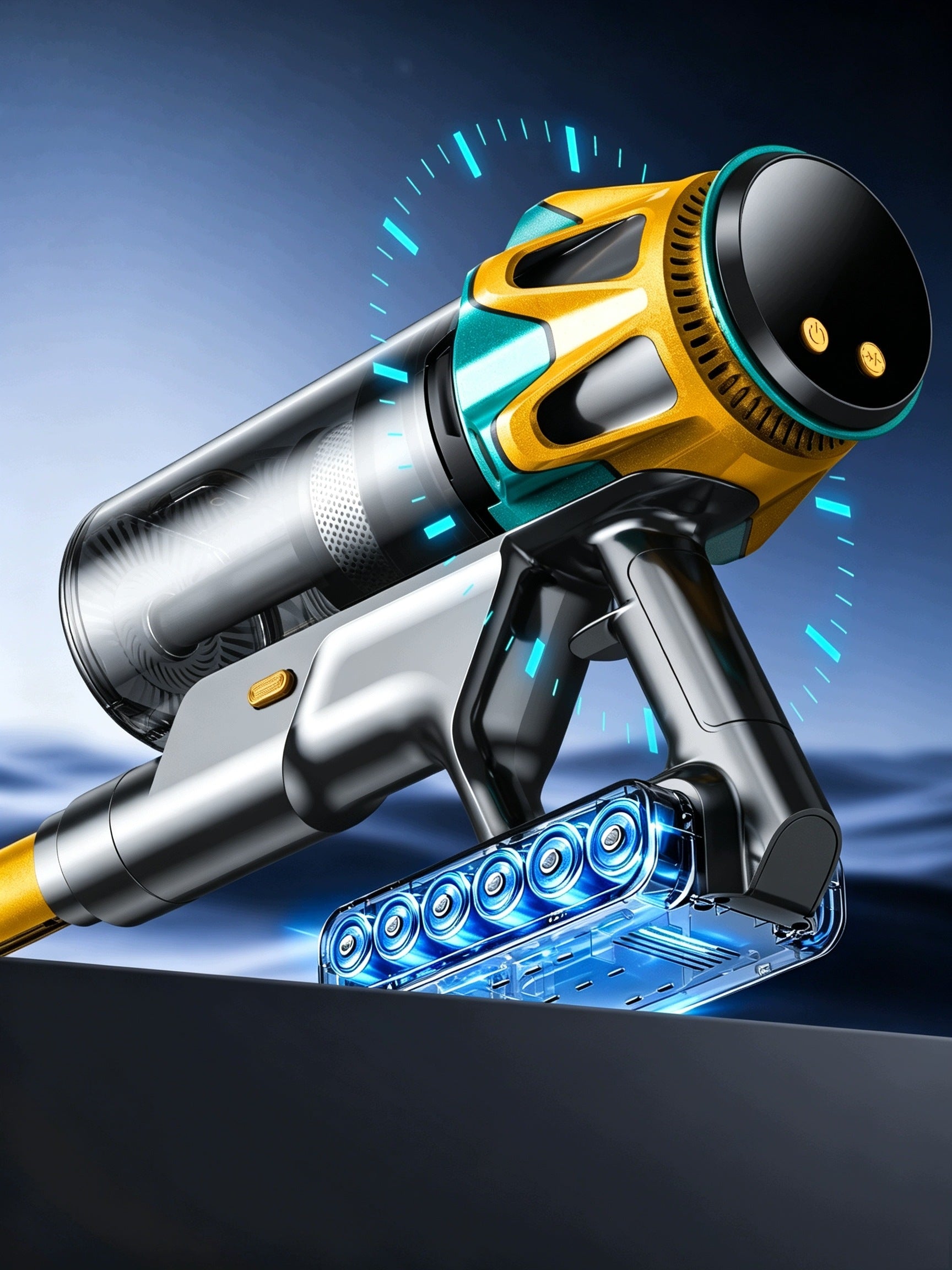 Cordless upright handheld vacuum cleaner Feward 702JL 600w 55KPA 1.8l Brand Feward