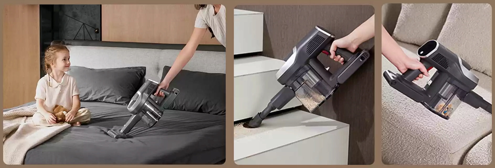 Cordless upright vacuum cleaner JIMMY JV83 PRO hepa filter 500W Dust container volume 0.6 l