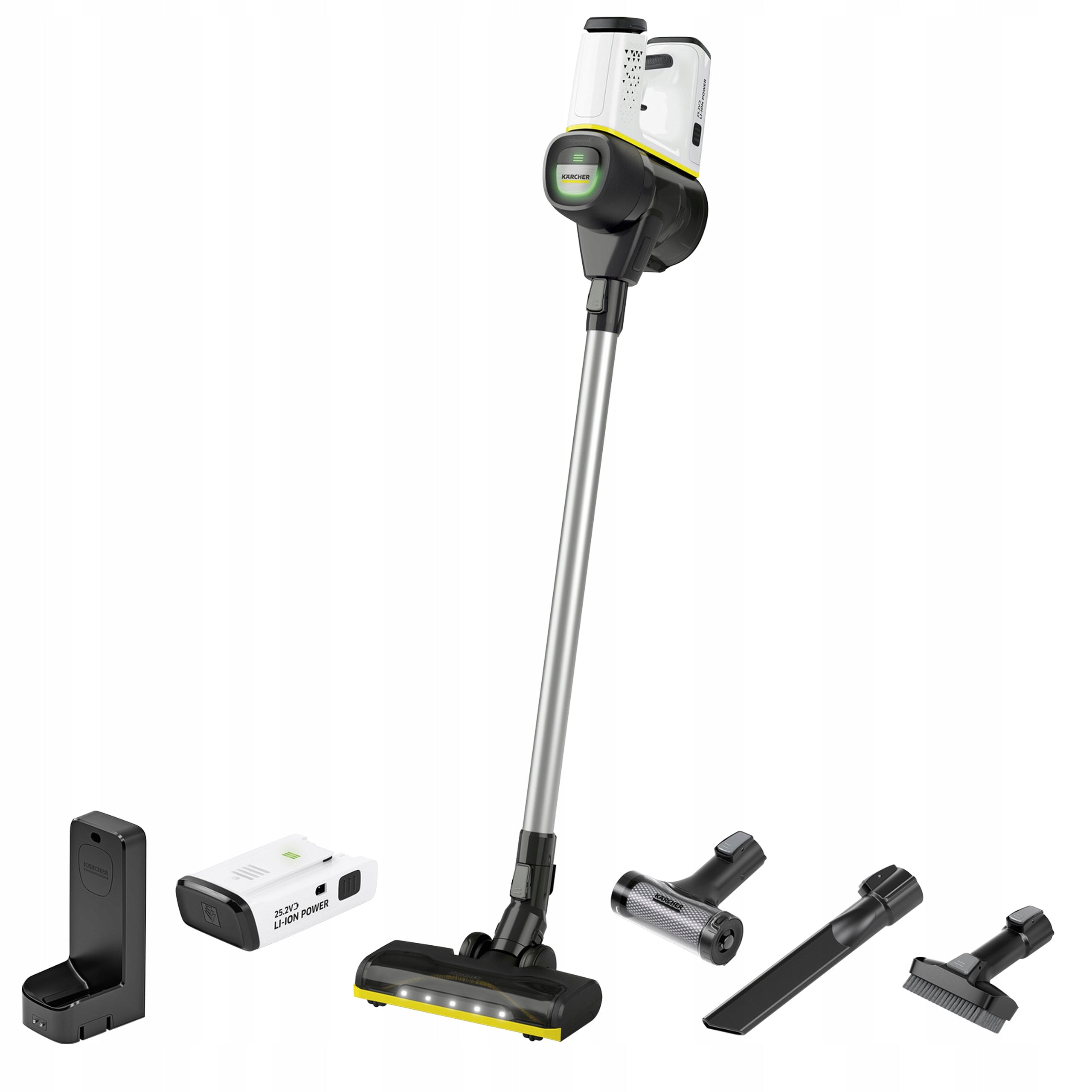 Cordless upright vacuum cleaner Karcher VC6 Cordless ourFamily Battery Plus