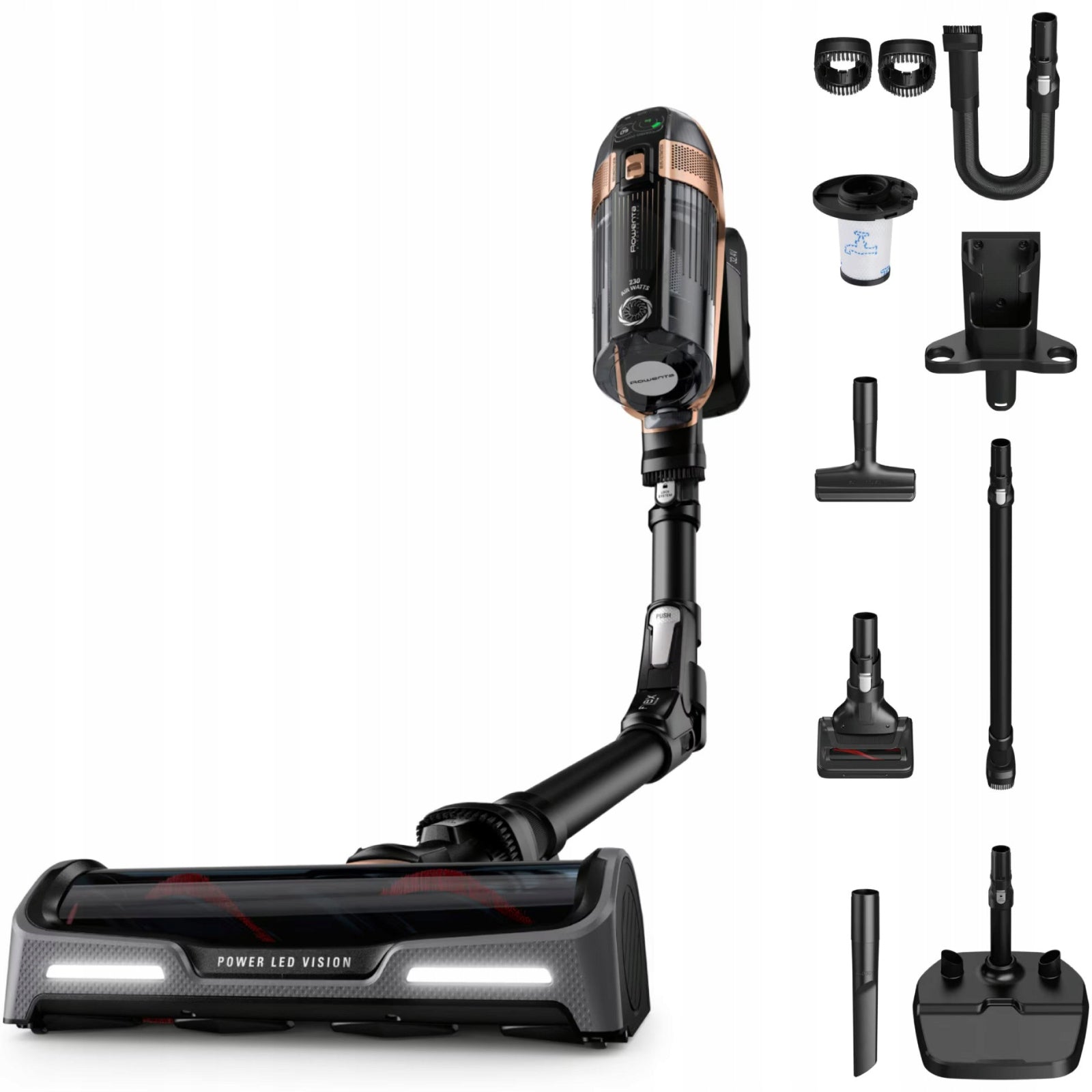 Cordless upright vacuum cleaner Rowenta X-Force Flex 15.60 RH99F1WO, 550 W