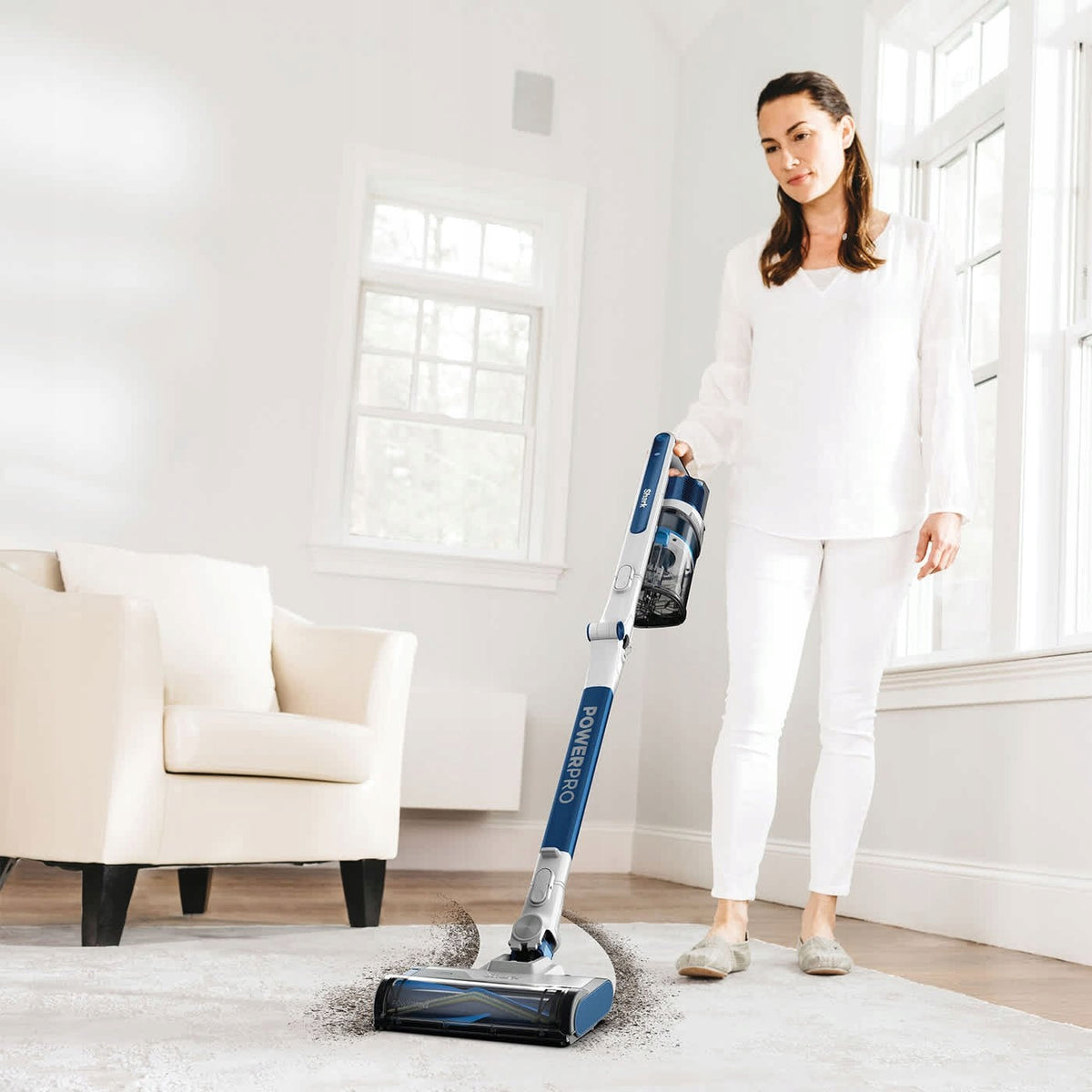 Cordless upright vacuum cleaner SHARK PowerPro IZ380EU cordless white EAN (GTIN) 0622356314381