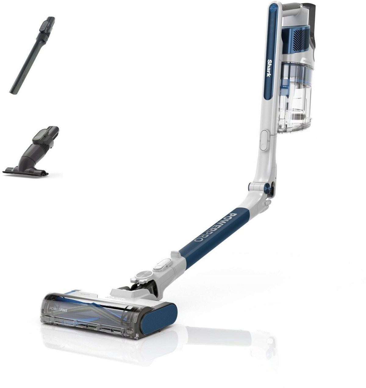 Cordless upright vacuum cleaner SHARK PowerPro IZ380EU cordless white