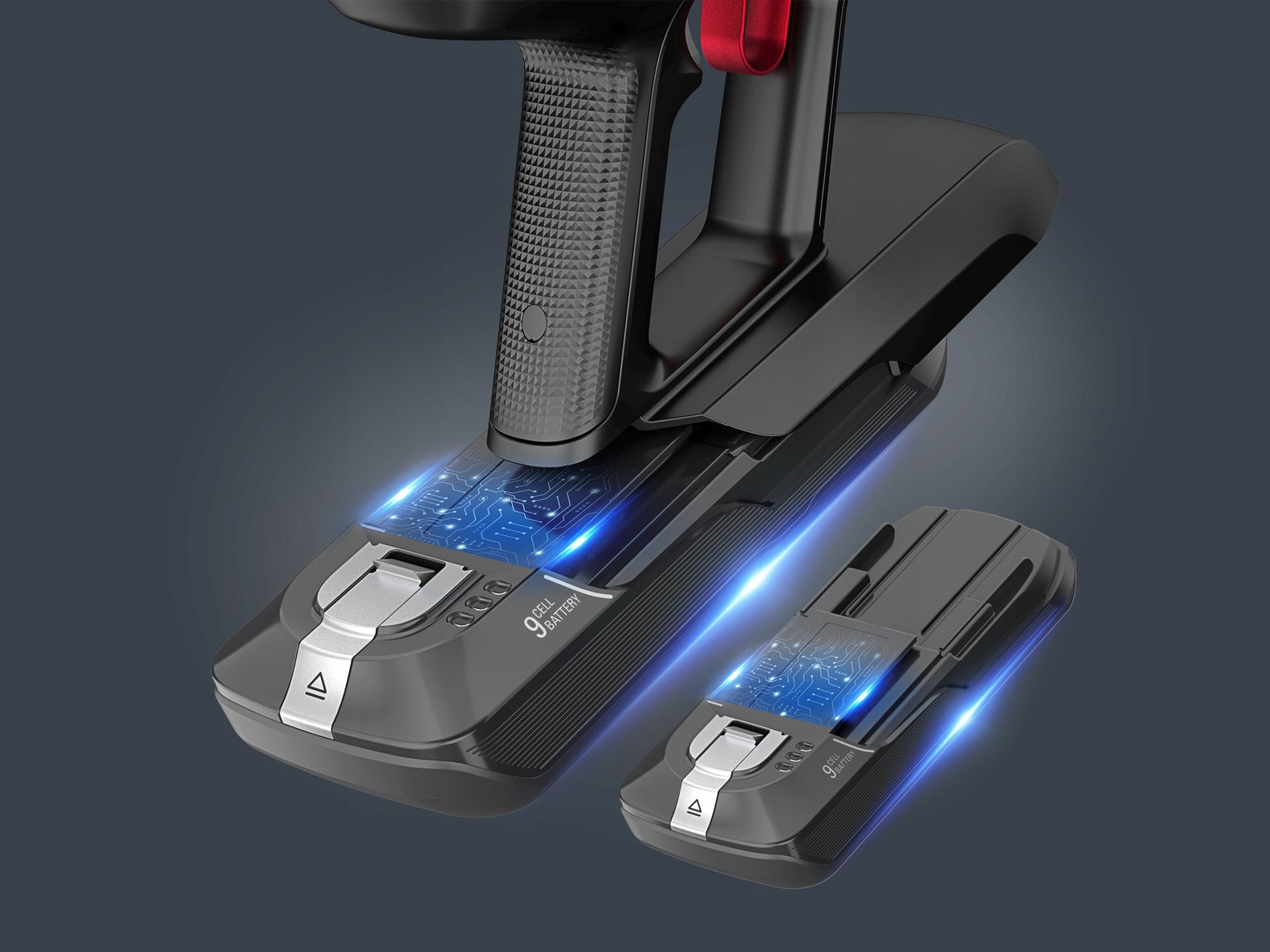 Cordless upright vacuum cleaner TEFAL Flex AQUA 15.60 TY99G3 3w1 2 batteries Manufacturer code TY99G3