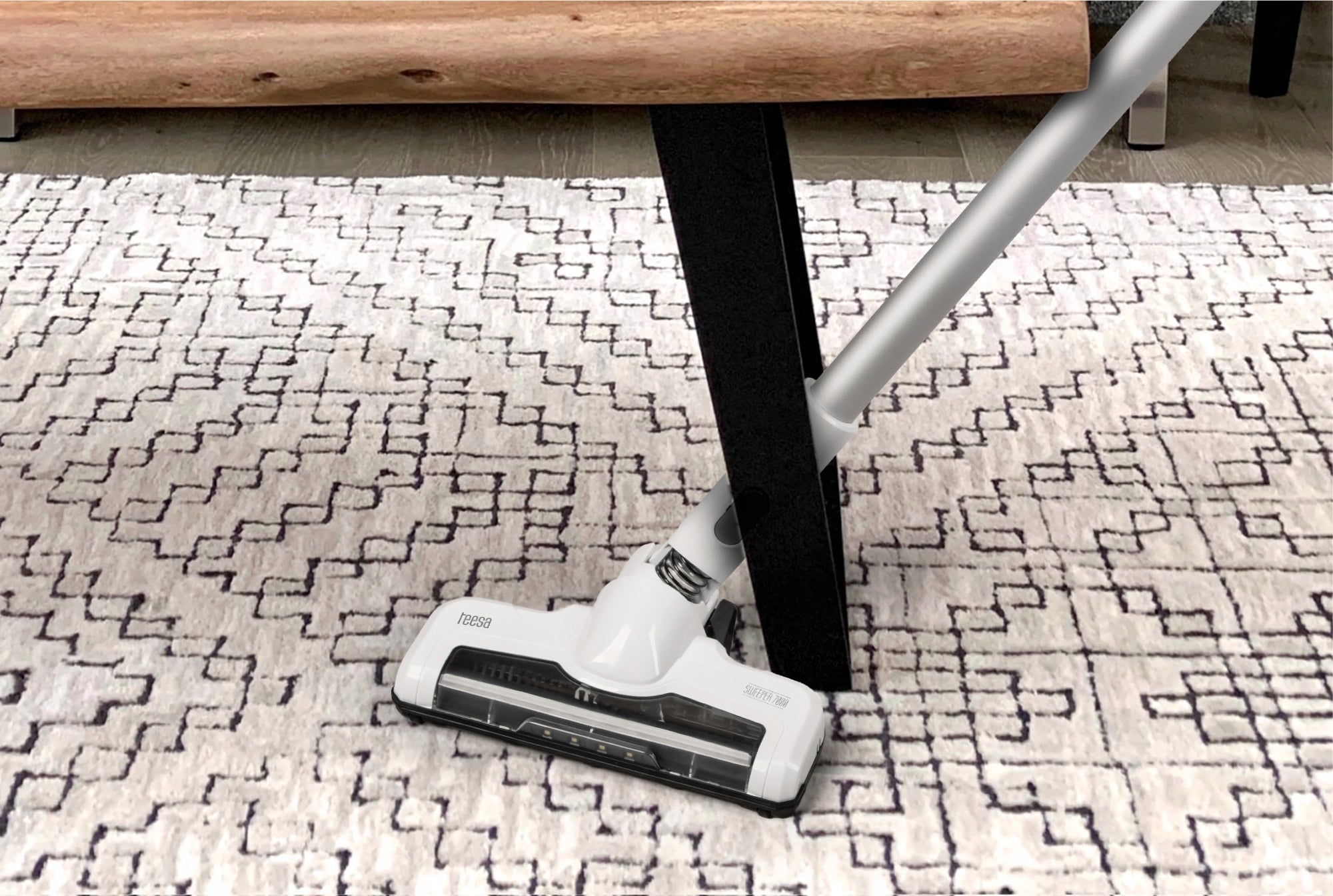 Cordless upright vacuum cleaner Teesa Sweeper 7000 Wet mode no