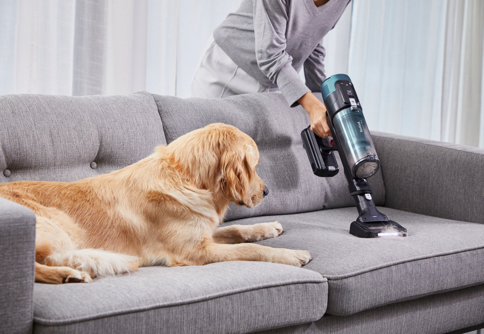 Cordless upright vacuum cleaner Tefal X-Force Flex 14.80 TY9BD1 mopping Brand Tefal