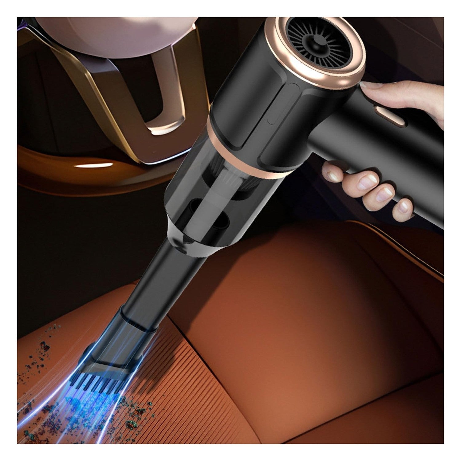 Cordless vacuum cleaner - 45000PA - with multiple tips Brand no brand