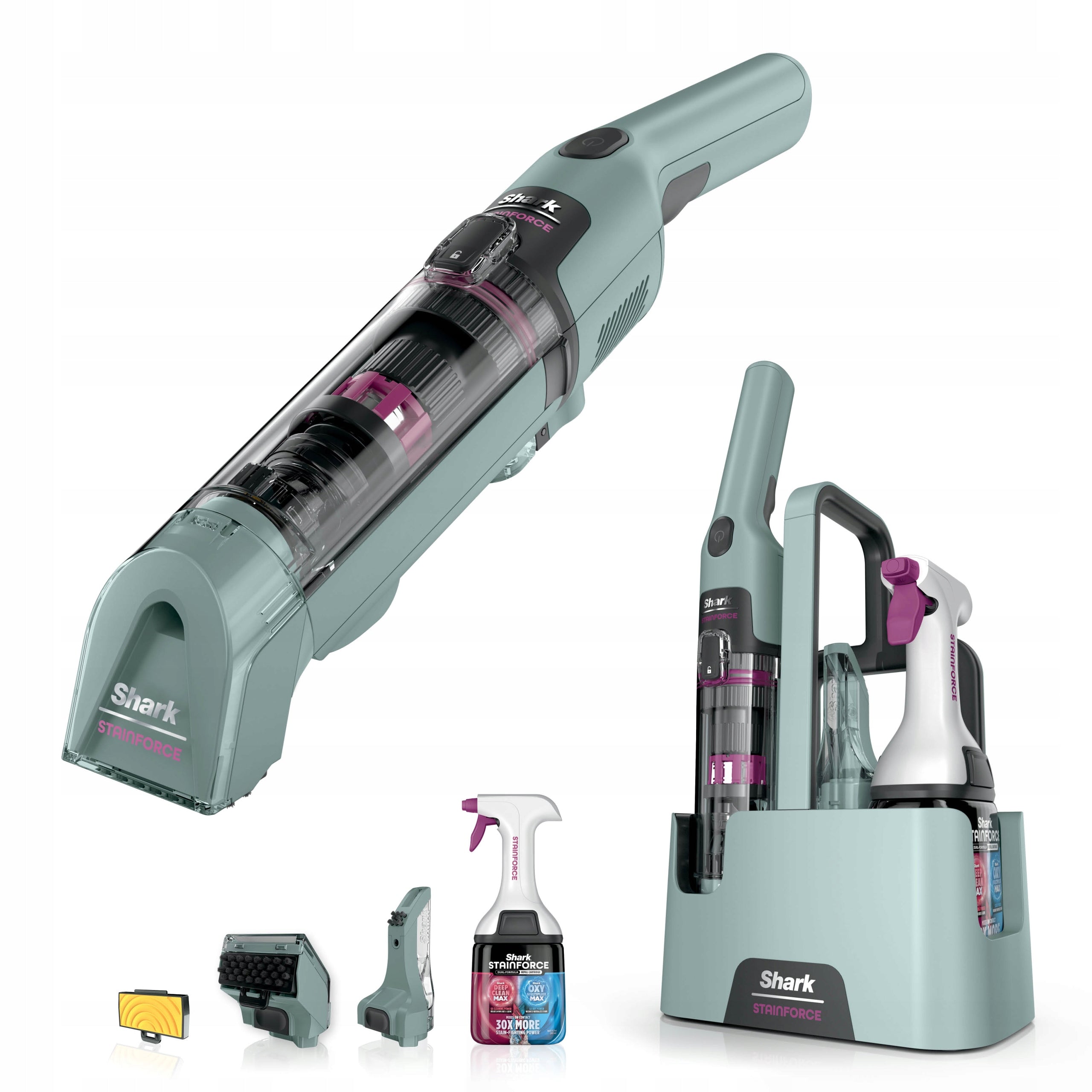 Cordless vacuum cleaner SHARK StainForce HX100EUCP 100W 140ml