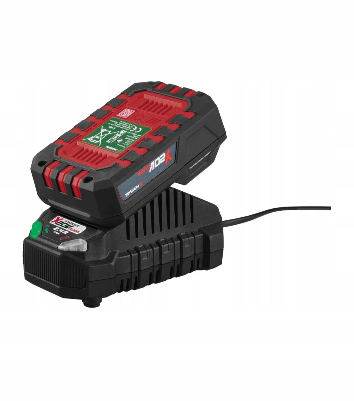 Cordless vacuum cleaner with battery and charger PARKSIDE PHSSA D2 20V Manufacturer code 4066633 097202