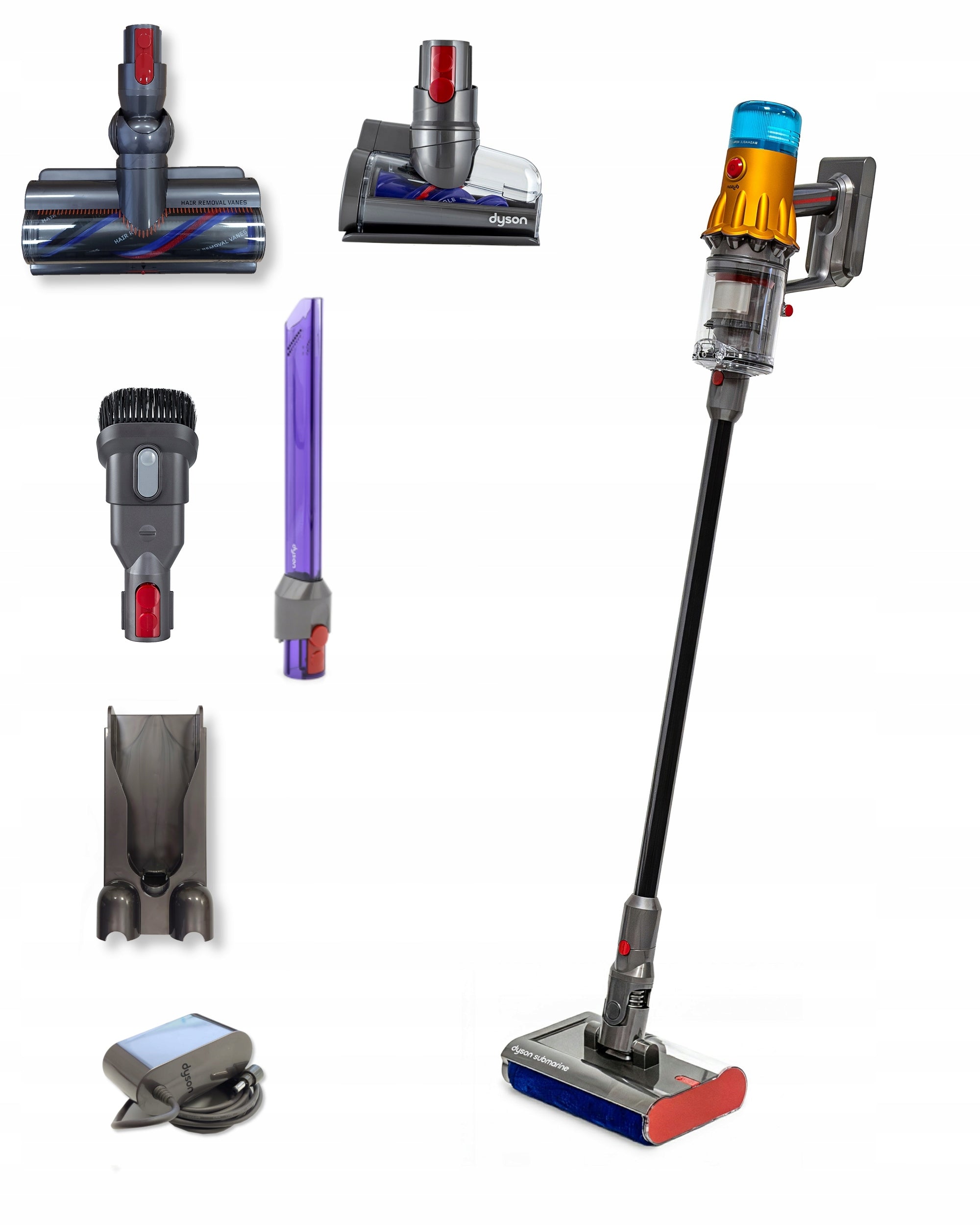 Cordless vacuum cleaner with washing function Dyson V12s Detect Slim MOP