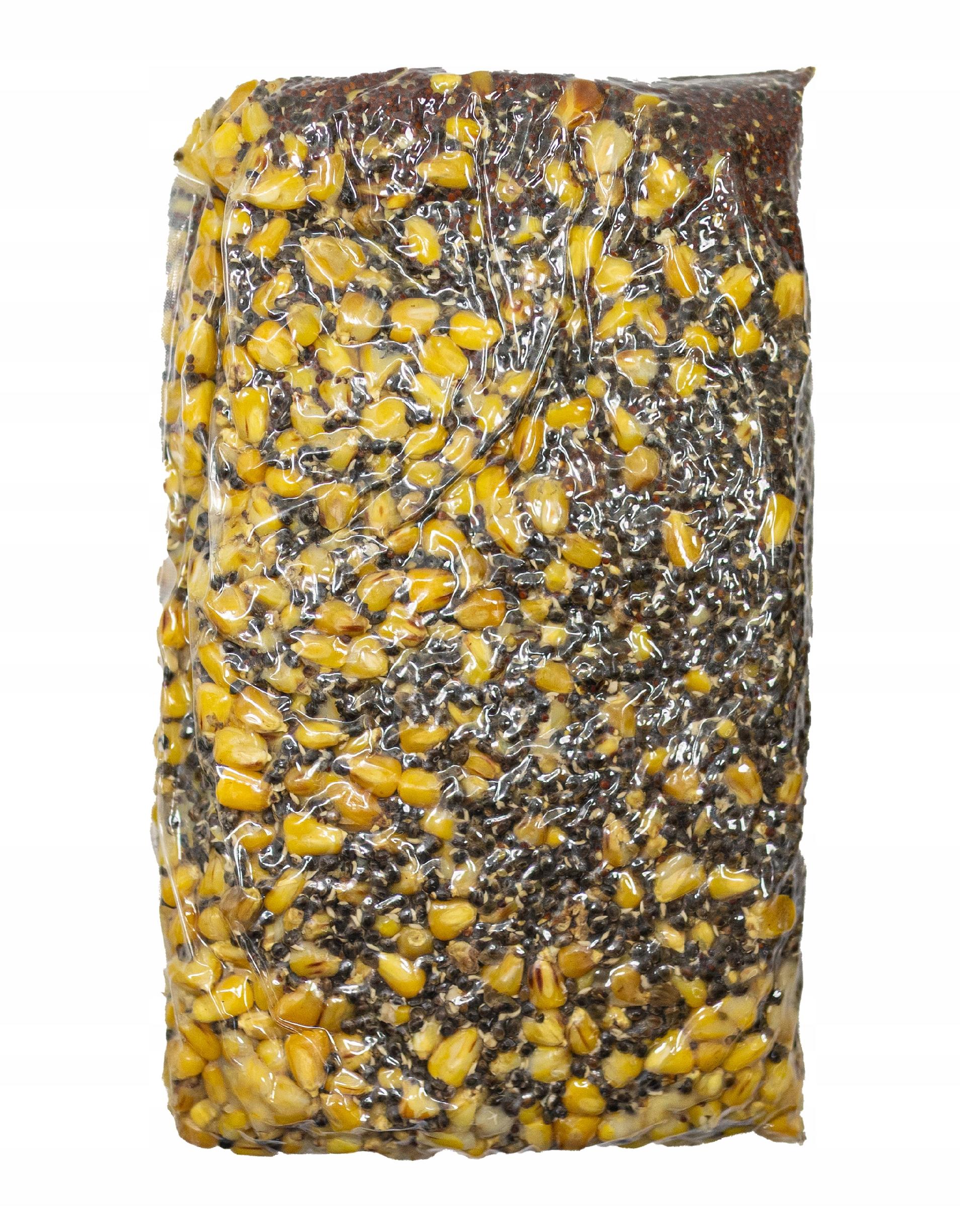 Corn cooked fishing for fish 2,5kg natural wheat rapeseed mix Packaging status original