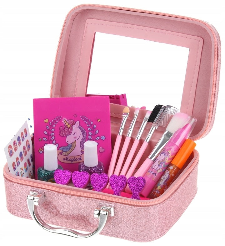 Cosmetic Case Makeup and Nail Styling Set Dressing Table Shadows Batteries included no