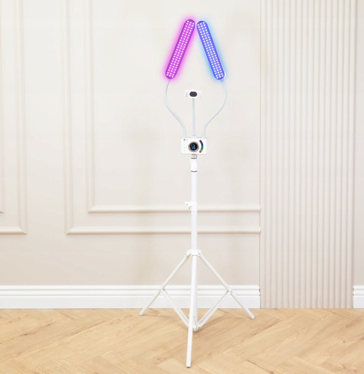 Cosmetic Lamp Eyelash Extensions Duo Multicolor Dual Arm RGB LED Medical device no