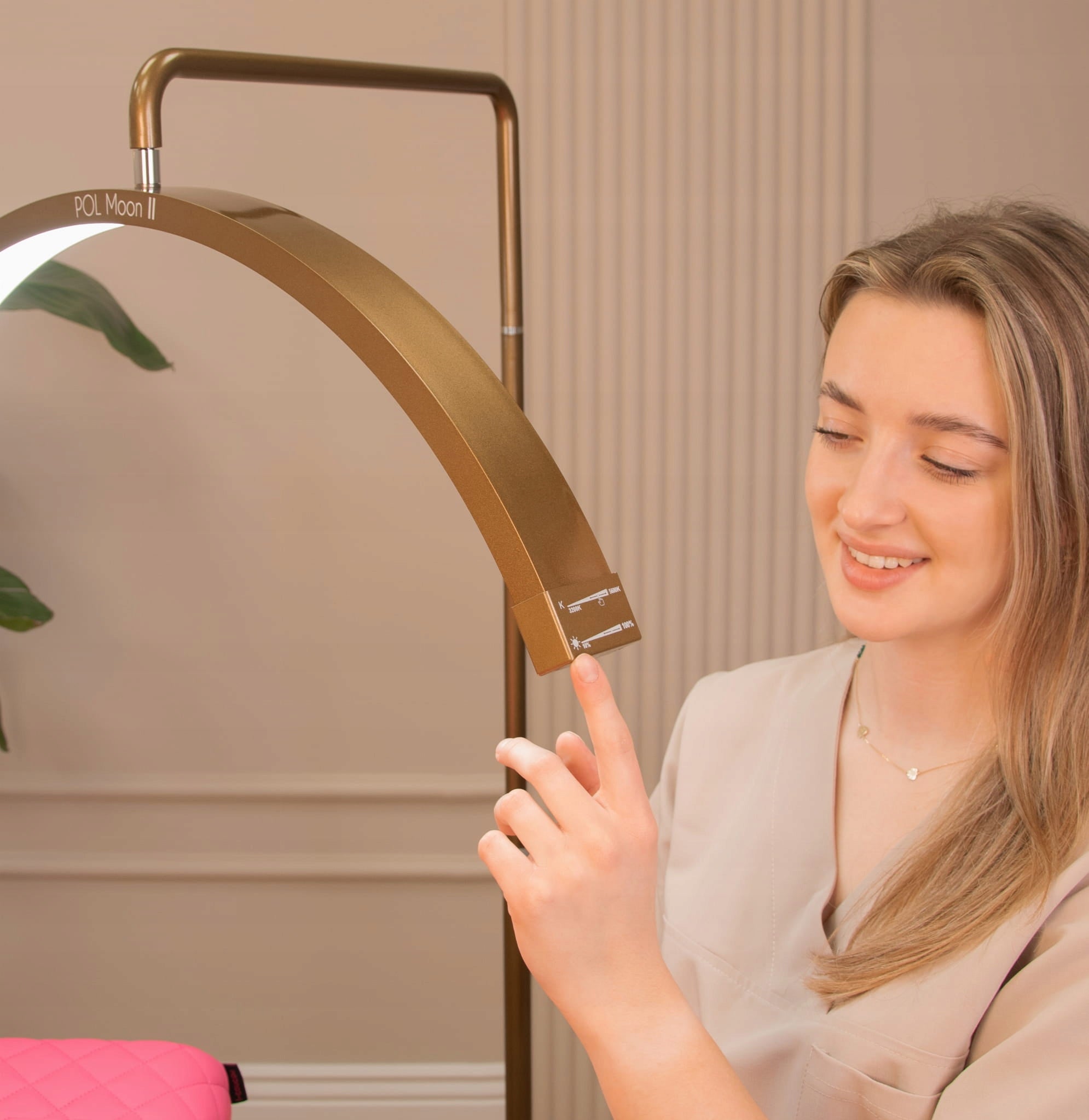 Cosmetic Lamp LED Eyelash Extension Makeup Adjustable Standing Strong Manufacturer code l7g