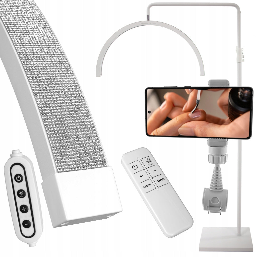 Cosmetic Lamp for Eyelash Extensions LED Shadowless Standing 36W + Holder