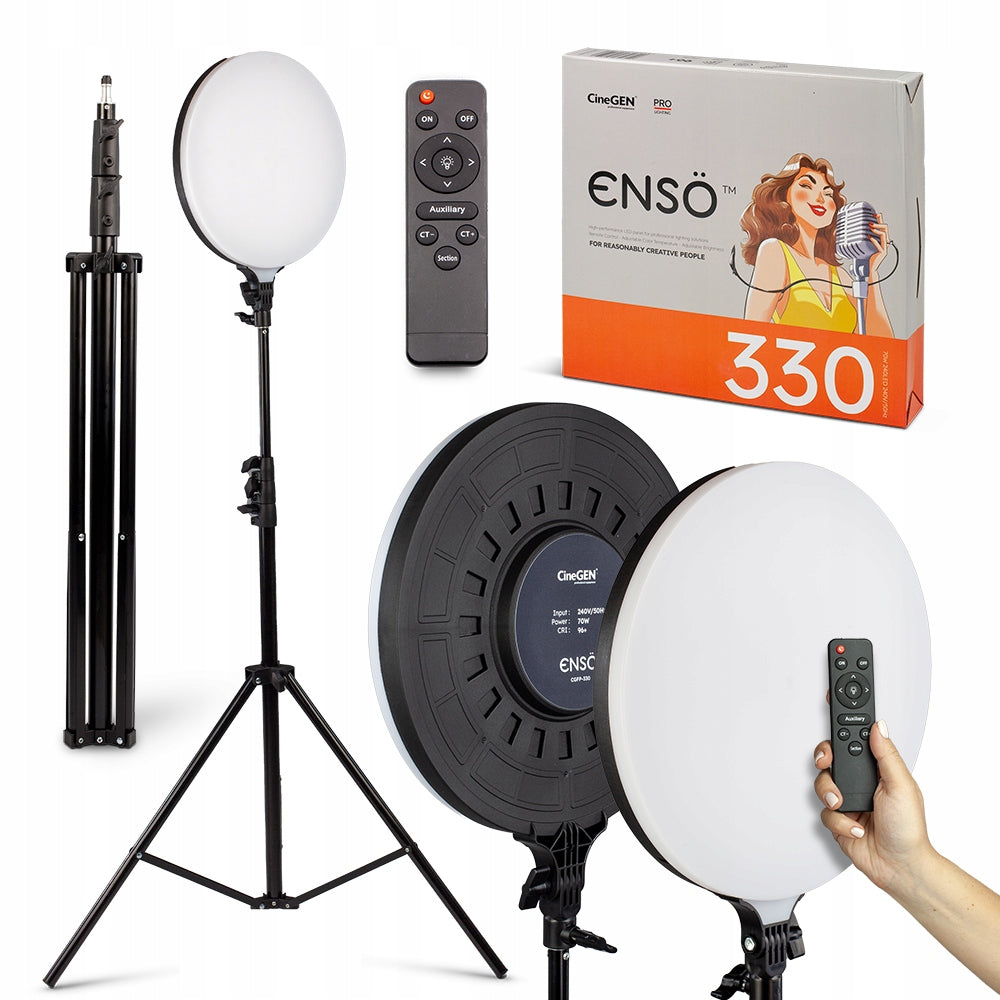 Cosmetic Panel Lamp ENSO 330 + Tripod