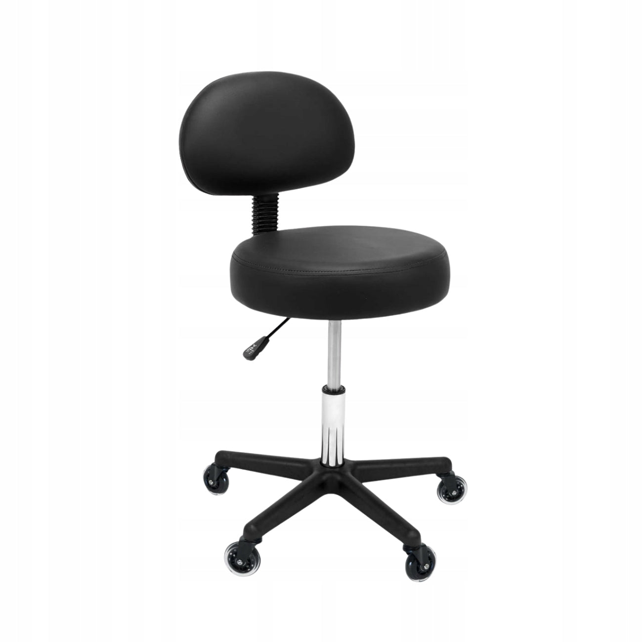 Cosmetic Stool Flat with Backrest Black PLATINUM EAN (GTIN) 5908451733308