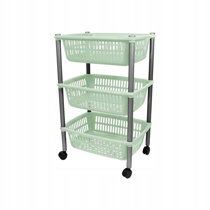 Cosmetic bathroom rack 3x shelf product ITALIAN 30 x 40 x 62 cm