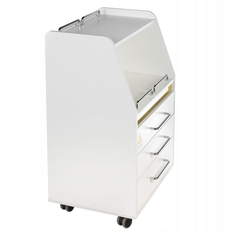 Cosmetic cabinet with drawers + UV-C sterilizer BD-T601 white OUTLET Packaging status original