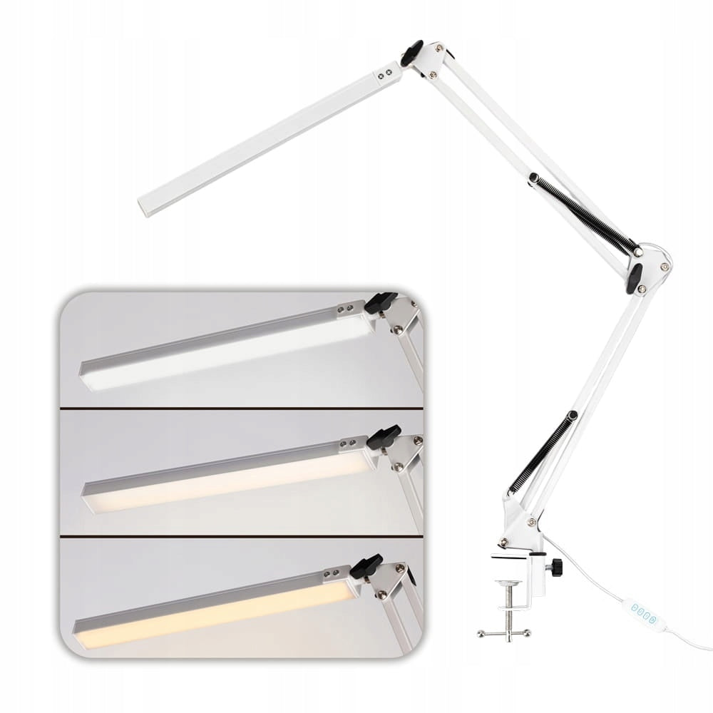 Cosmetic desk lamp for manicure 12W white MT-328