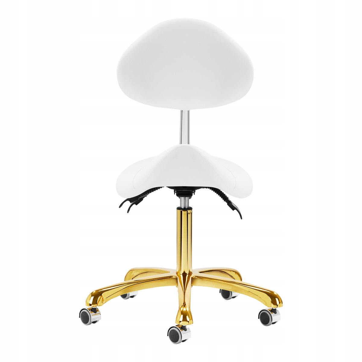 Cosmetic stool 1004 Giovanni gold white Brand Giovanni