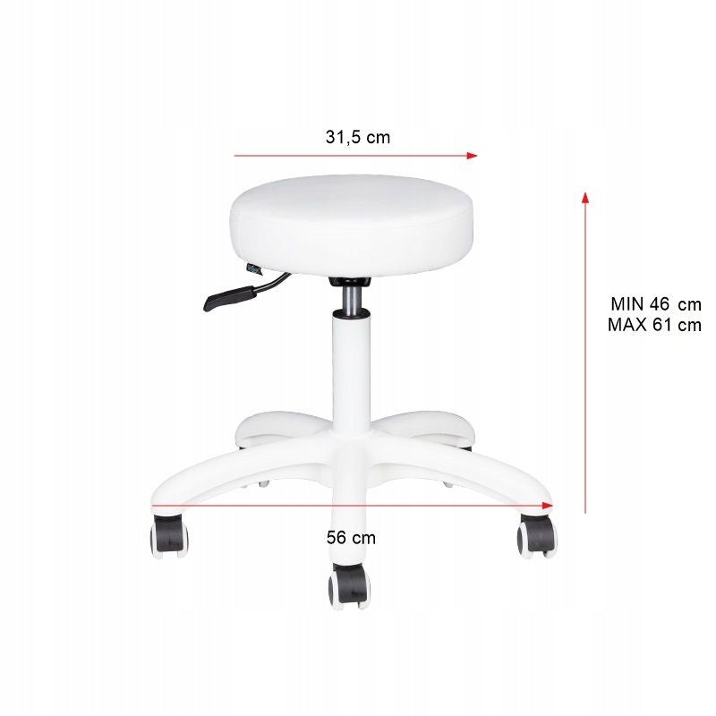 Cosmetic stool AM-303-2 white Brand Activeshop