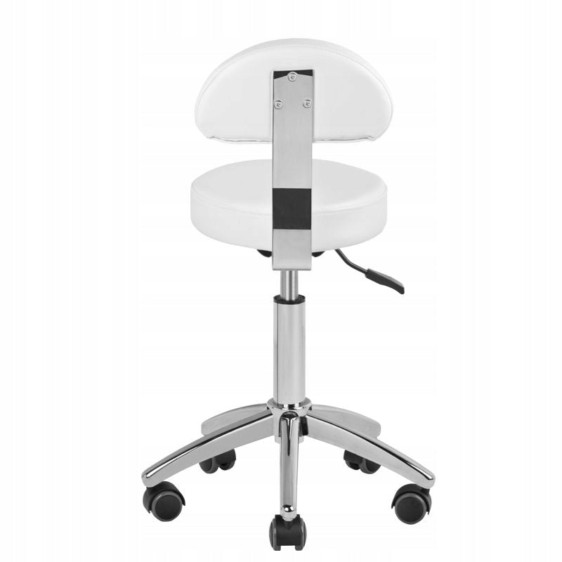 Cosmetic stool AM-304 white Product weight with unit packaging 7.4 kg
