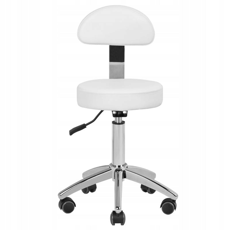 Cosmetic stool AM-304 white