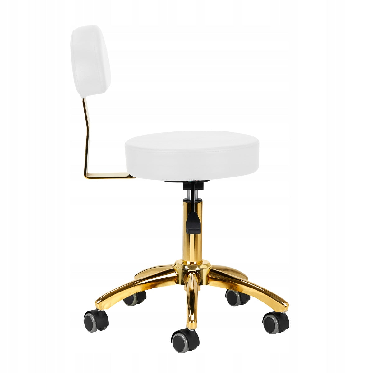 Cosmetic stool AM-304G gold white Brand Activeshop