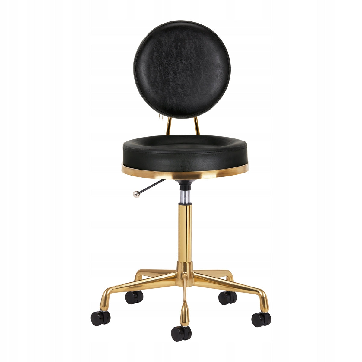Cosmetic stool H5 gold black Brand Activeshop