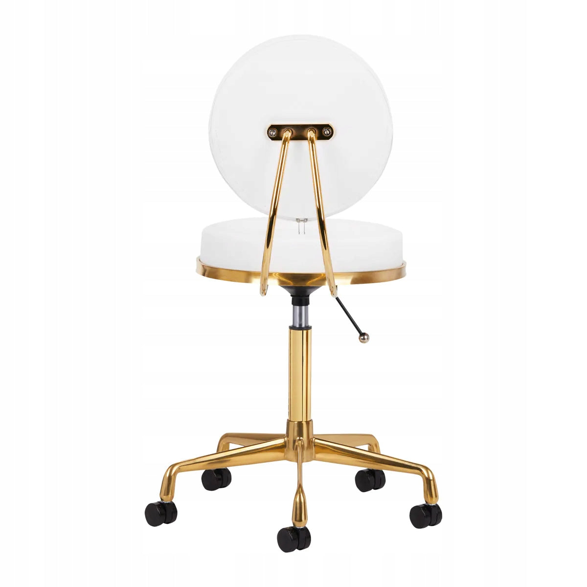 Cosmetic stool H5 gold white Model 140260