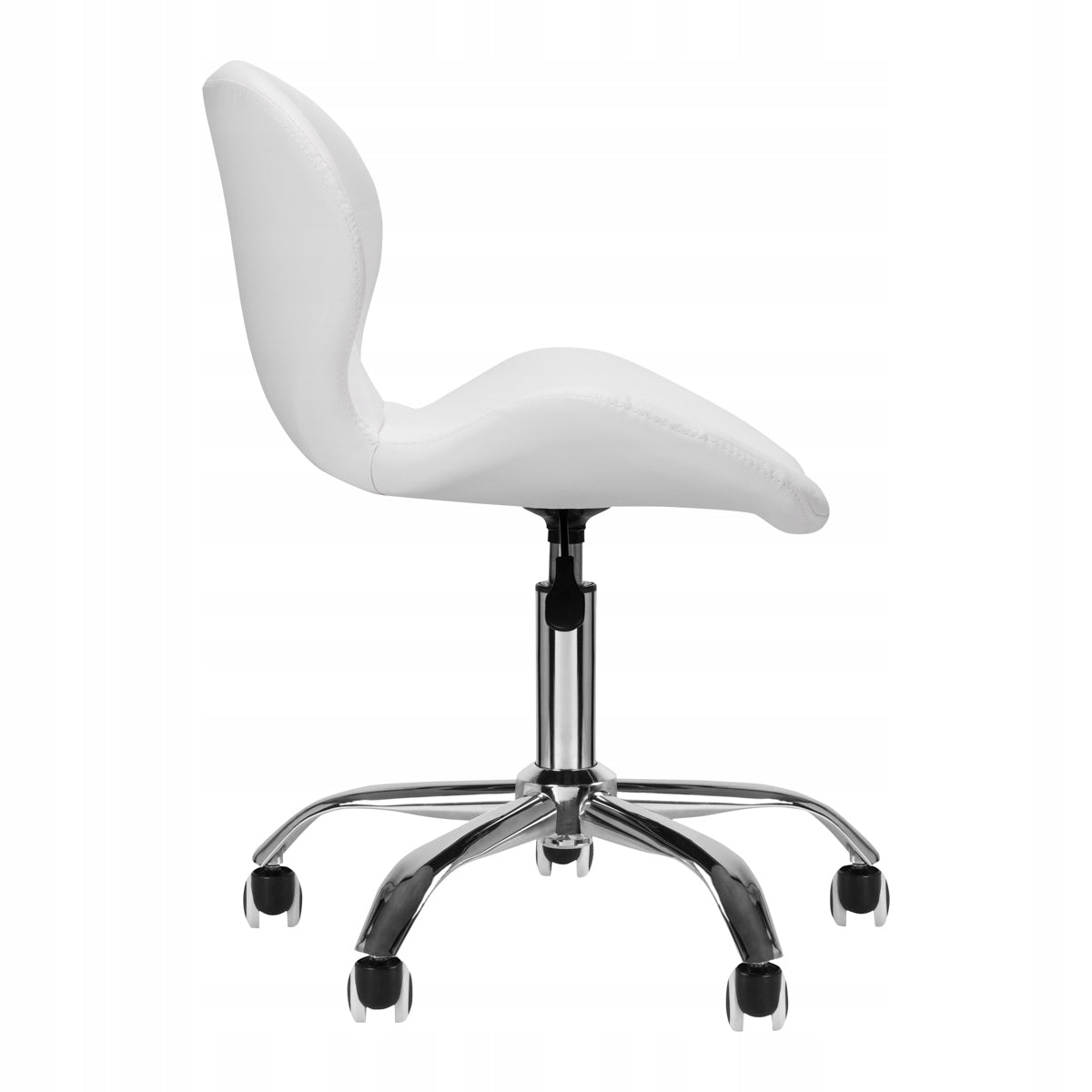Cosmetic stool QS-06 white Upholstery color white