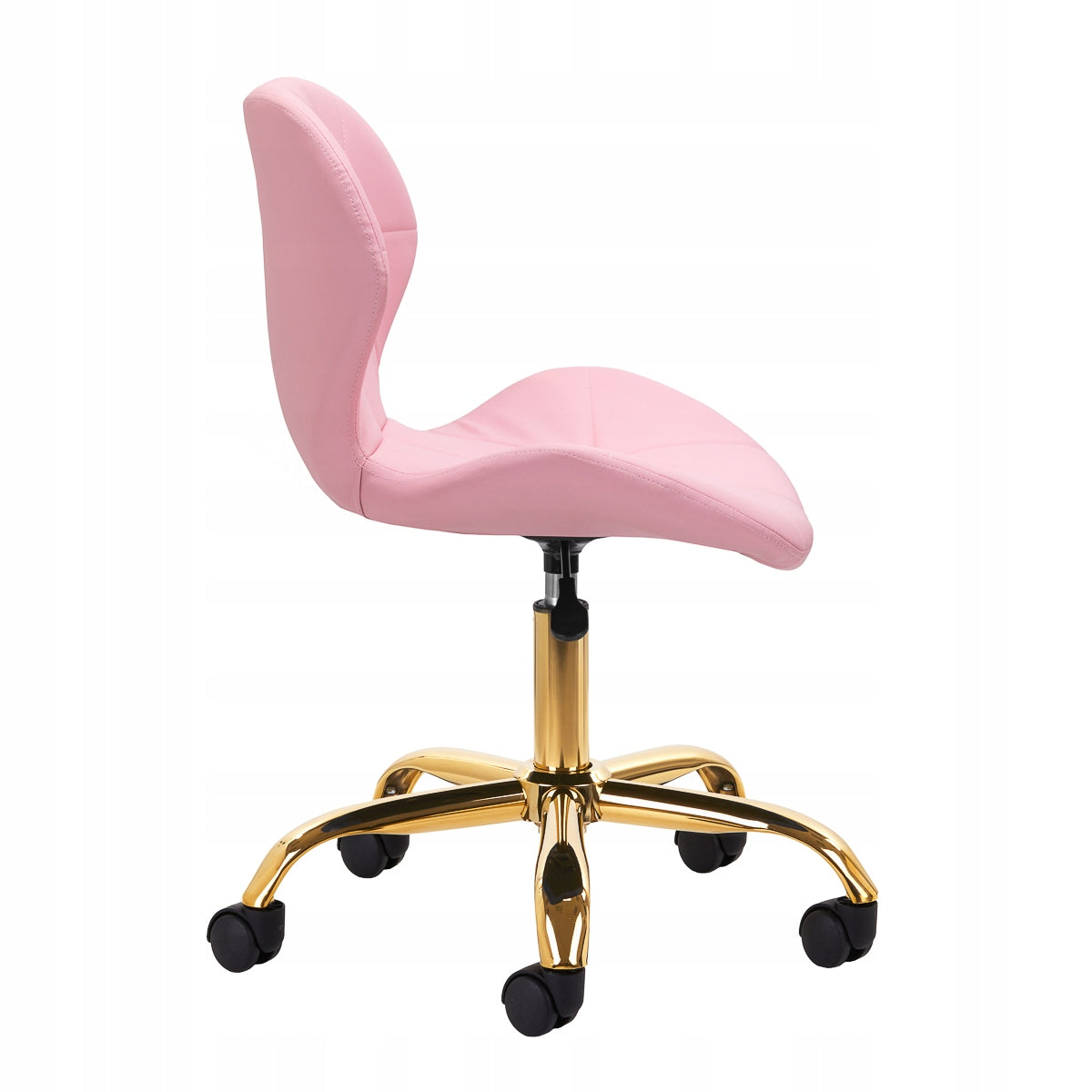 Cosmetic stool QS-06G gold pink Model AC150115